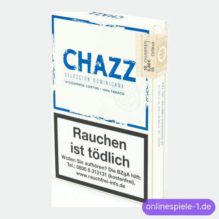 Chazz Seleccion Dominicana Cigarros Cortos